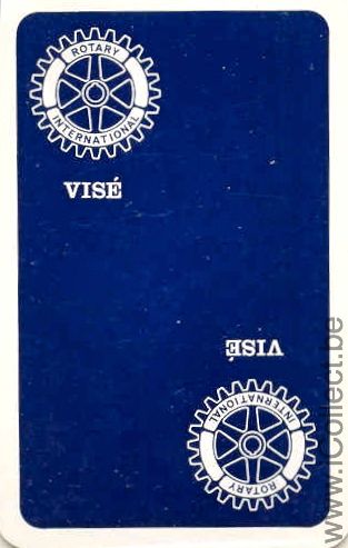 Single Swap Playing Cards Automobile Rotary Club Vise (PS03-29G)