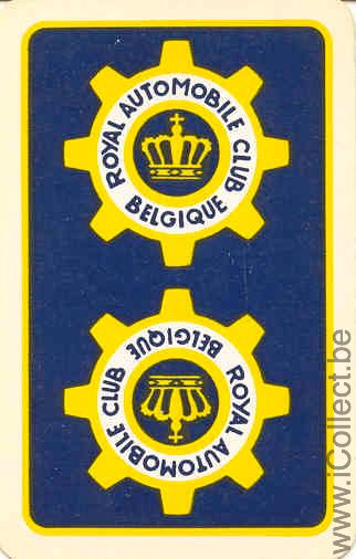 Single Swap Playing Card Royal Automoble Club Belgium (PS03-30A)