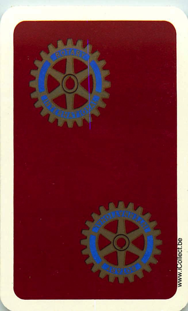 Single Swap Playing Cards Automobile Rotary Club (PS19-13A)