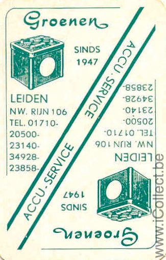 Single Automobile Battery Groenen (PS03-31C)