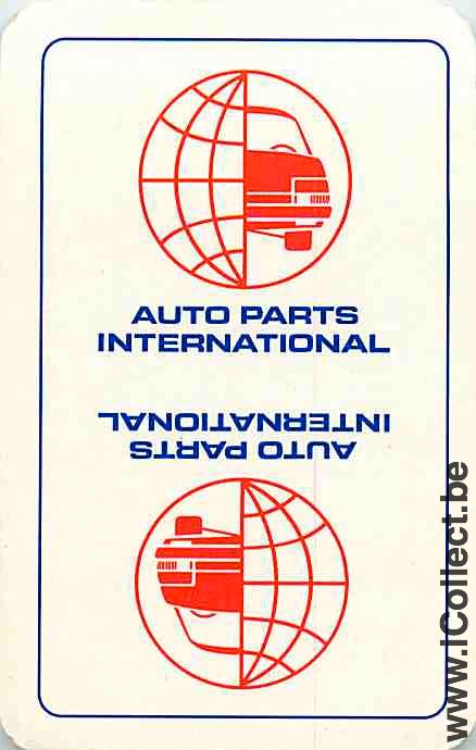 Single Swap Playing Cards Auto Part International (PS14-42A)