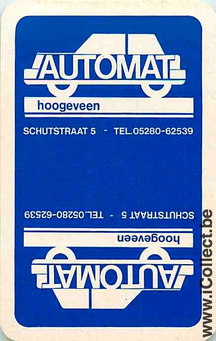 Single Playing Cards Automobile Automat (PS15-20I) - Click Image to Close