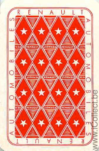 Single Swap Playing Cards Automobile Renault (PS02-35C)