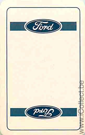 Single Swap Playing Cards Automobile Ford (PS02-36B)