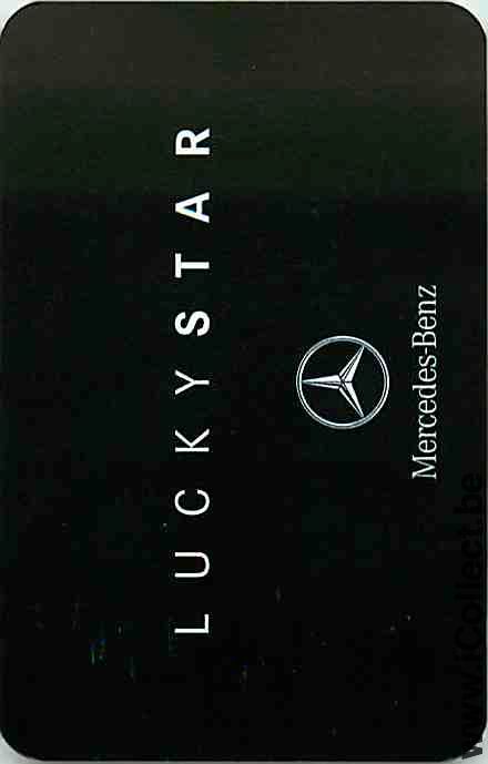 Single Playing Cards Automobile Mercedes (PS04-60C)