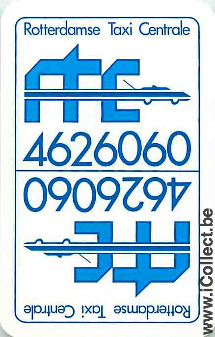 Single Swap Playing Cards Automobile Taxi Rotterdam (PS11-46D)