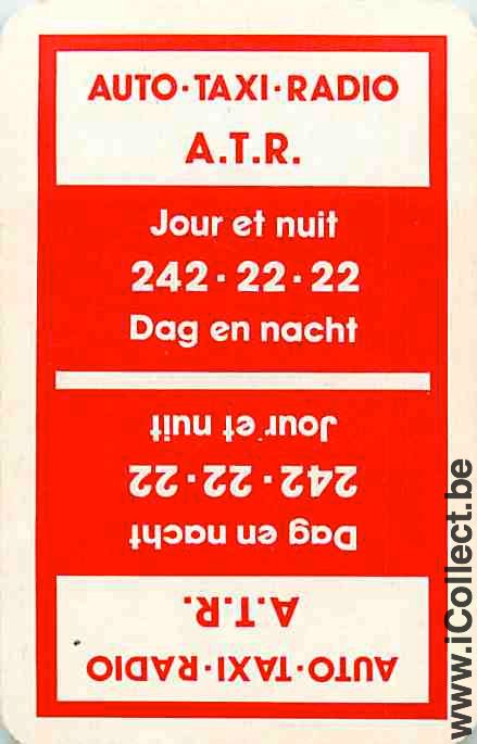 Single Swap Playing Cards Automobile Taxi ATR (PS11-46F)