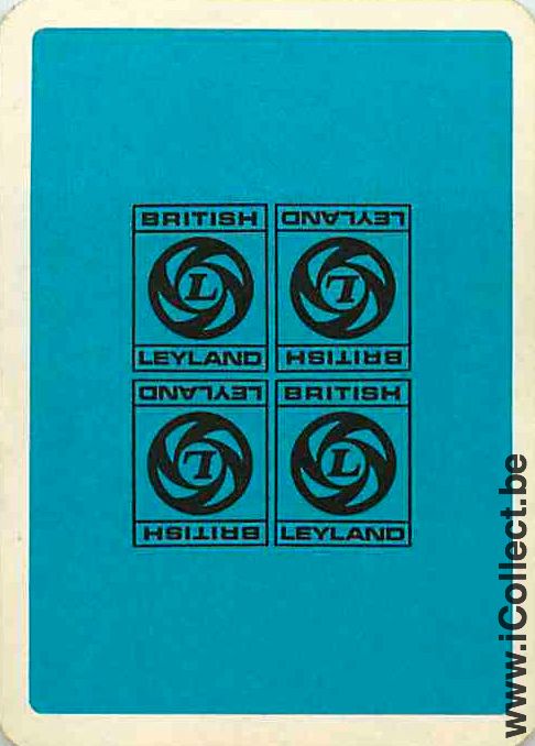 Single Playing Cards Automobile British Leyland (PS11-30F)