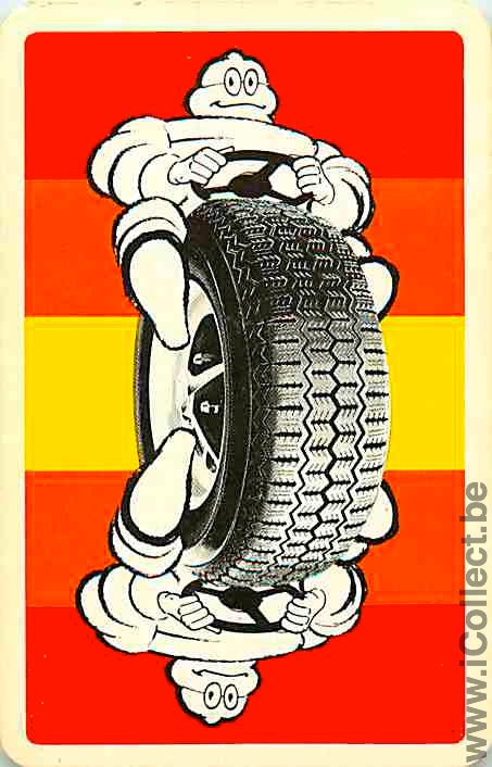 Single Swap Playing Cards Automobile Tire Michelin (PS02-46B)
