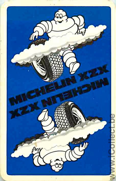Single Swap Playing Cards Automobile Tire Michelin (PS02-46F)