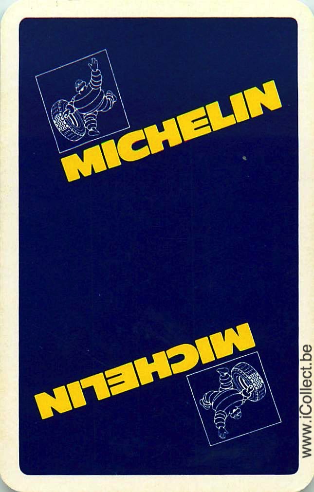 Single Swap Playing Cards Automobile Tire Michelin (PS01-30C)