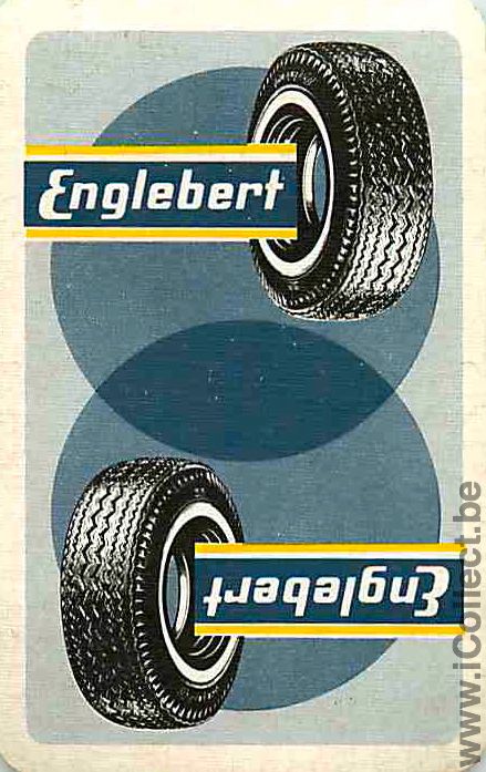 Single Swap Playing Cards Automobile Tire Englebert (PS02-46H)