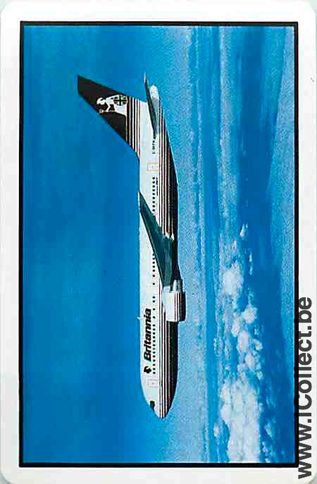 Single Swap Playing Cards Britannia Airlines (PS03-36D)