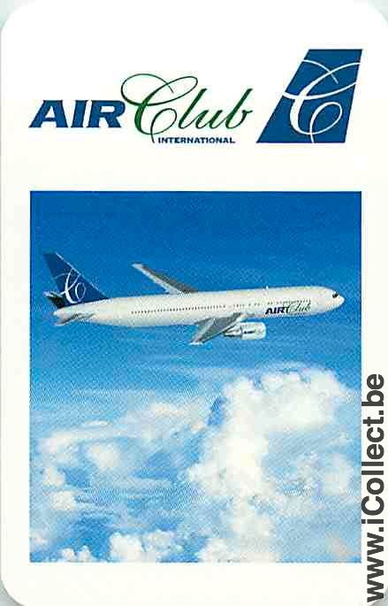Single Swap Playing Cards Aviation Air Club (PS12-40B) - Click Image to Close