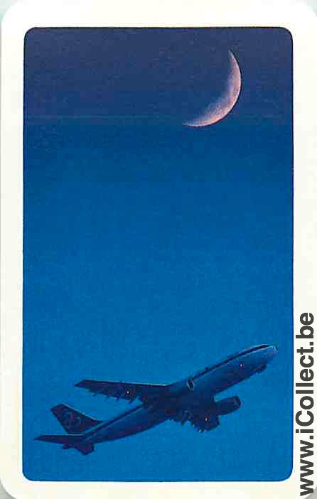 Single Swap Playing Cards Aviation Millenium Airlines (PS11-21G)