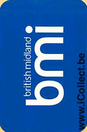 Single Playing Cards Aviation BMI **Mini** (PS15-17E)