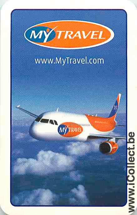 Single Playing Cards Aviation My Travel (PS15-17I)