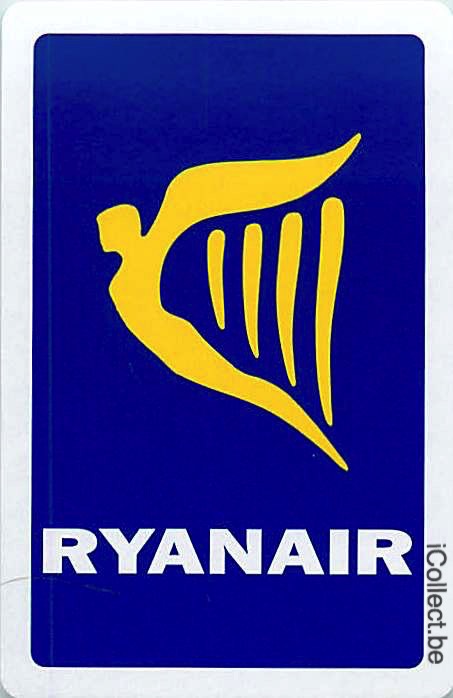 Single Swap Playing Cards Airline Ryanair (PS01-14F) - Click Image to Close