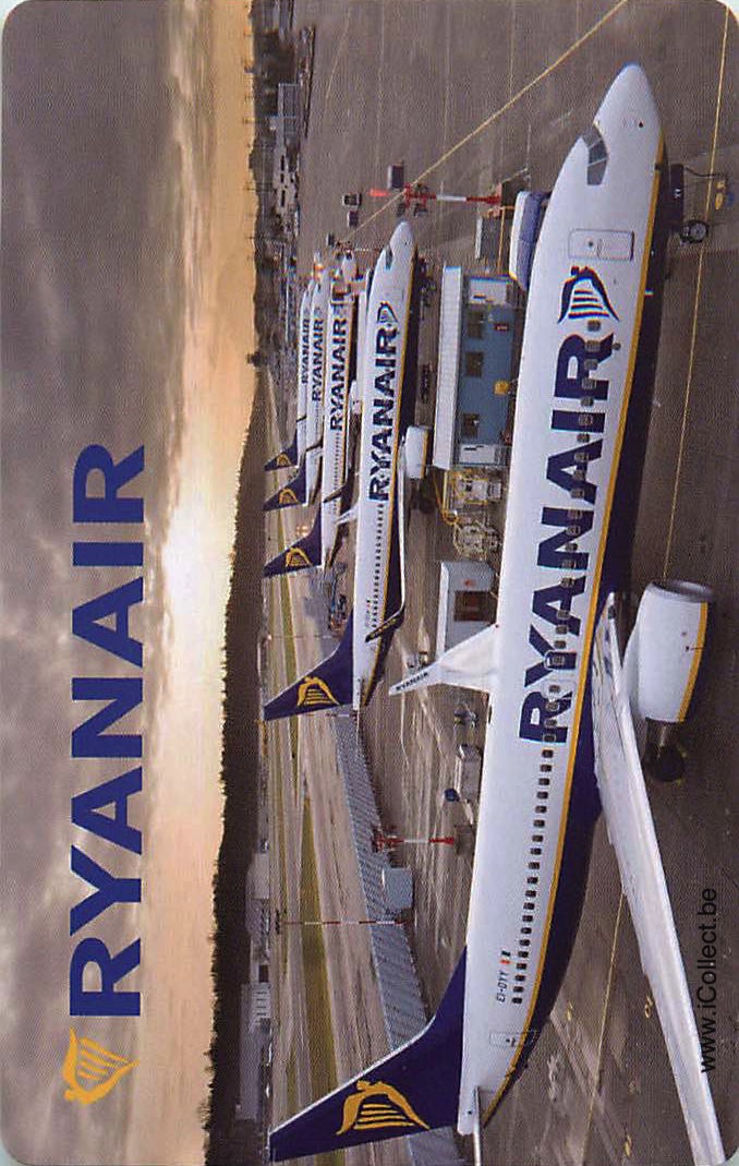 Single Swap Playing Cards Airline Ryanair (PS02-51A) - Click Image to Close