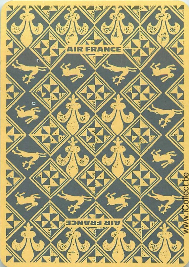 Single Swap Playing Cards Aviation Air France (PS22-57D) - Click Image to Close