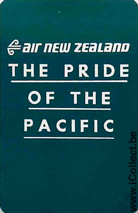 Single Swap Playing Cards Aviation Air New Zealand (PS01-15C)