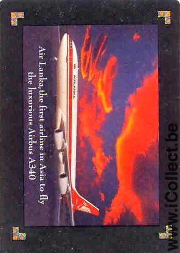 Single Swap Playing Cards Air Lanka Airlines (PS01-41I) - Click Image to Close