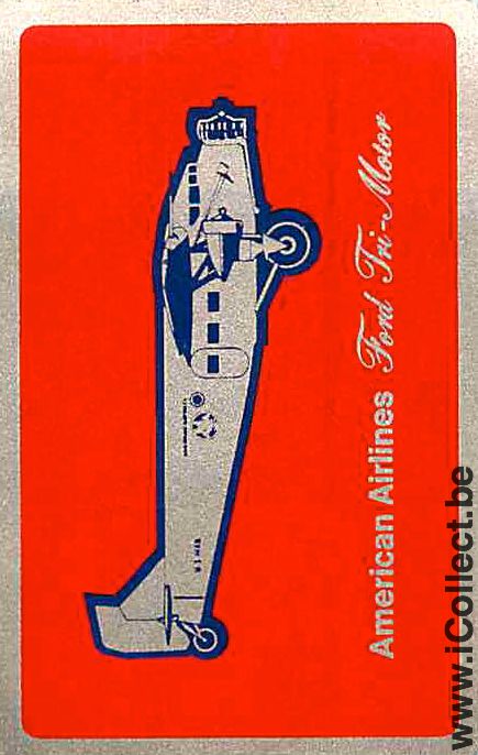 Single Swap Playing Cards American Airlines (PS08-03C)