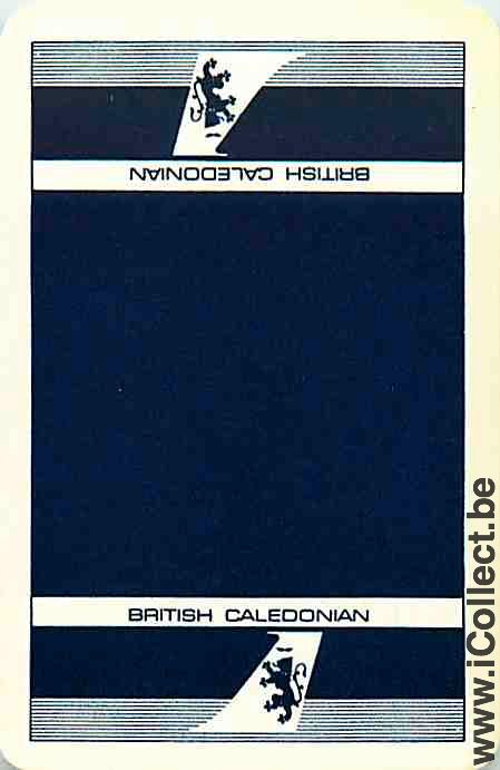 Single Swap Playing Cards Aviation British Caledonian (PS13-35I)