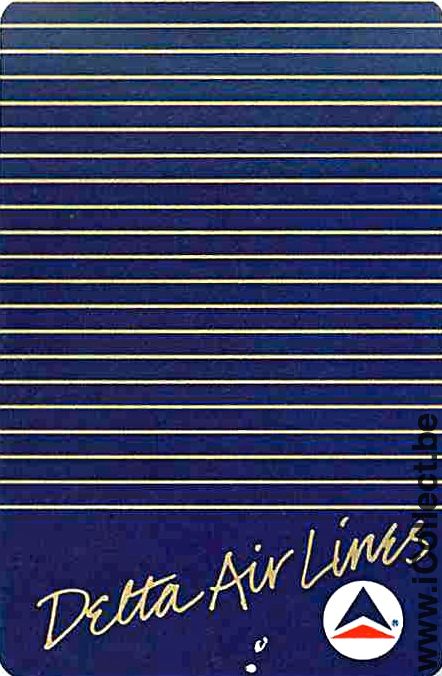 Single Swap Playing Cards Delta Air Lines (PS08-01F)