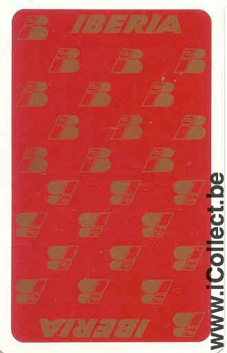 Single Swap Playing Cards Iberia Airlines (PS01-48G)