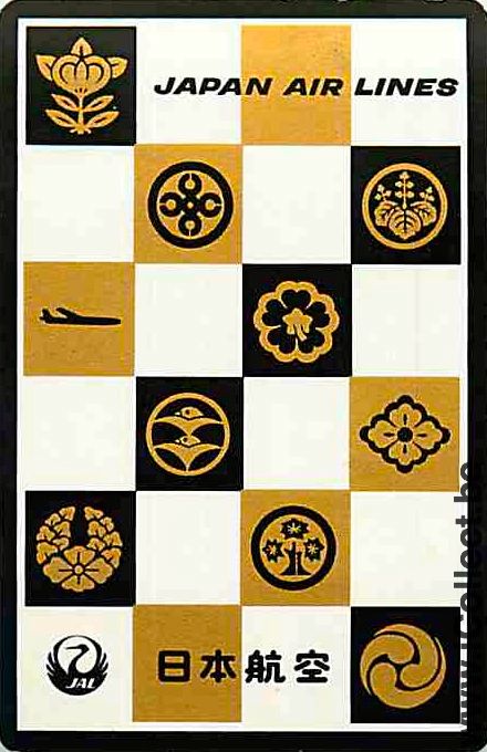 Single Swap Playing Cards Aviation Japan Air Lines (PS08-03G)