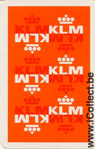 Single Swap Playing Cards KLM Airlines (PS01-35G)