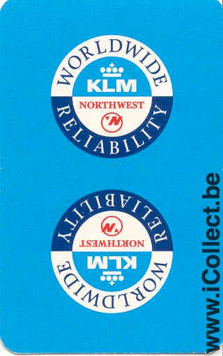 Single Swap Playing Cards KLM Airlines (PS01-36B)