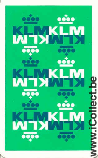 Single Swap Playing Cards KLM Airlines (PS10-56C) - Click Image to Close