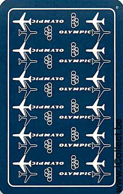Single Swap Playing Cards Olympic Airlines (PS03-56D)