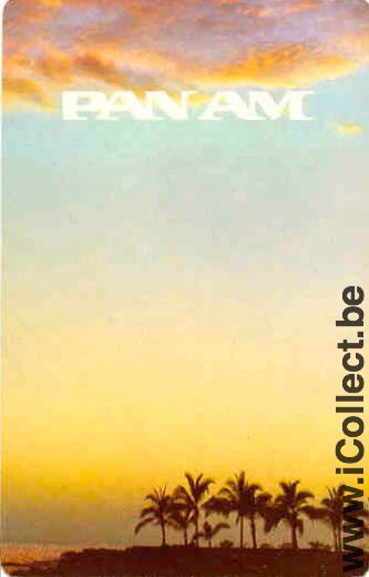 Single Swap Playing Cards PAN AM Airlines (PS01-43B)