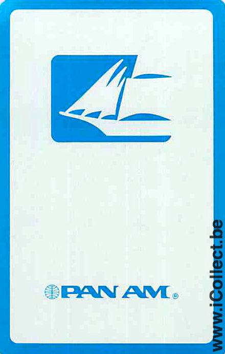 Single Swap Playing Cards Aviation Pan Am (PS08-04B)