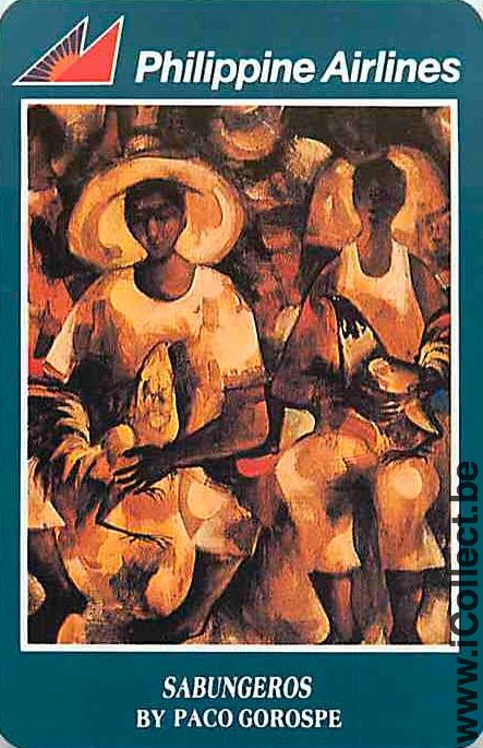 Single Swap Playing Cards Philippines Airlines (PS09-35C)