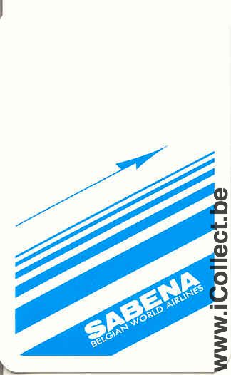 Single Swap Playing Cards Sabena Airlines (PS05-59B)
