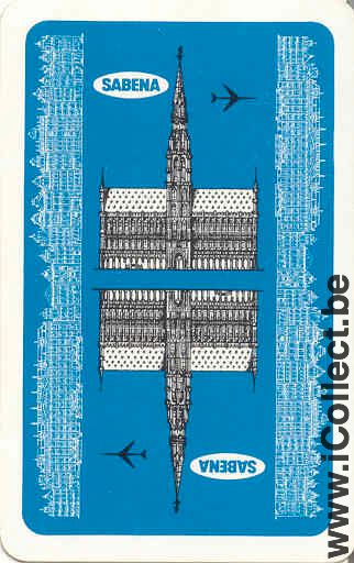 Single Swap Playing Cards Sabena Airlines (PS01-38E)