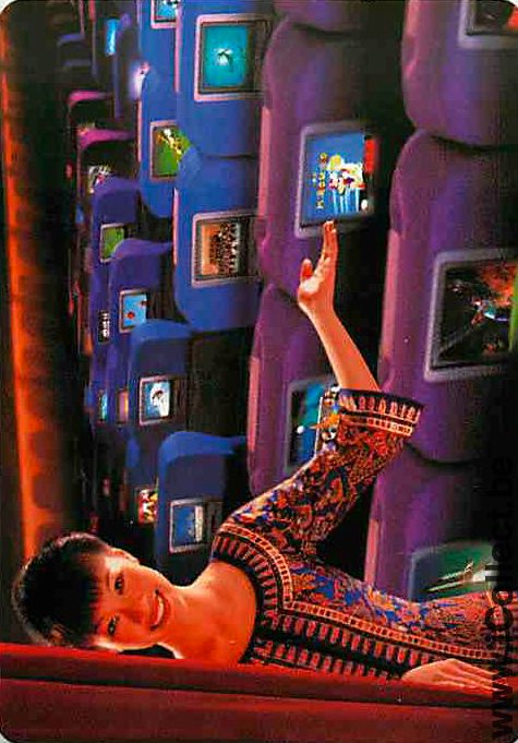 Single Swap Playing Cards Singapore Airline (PS12-19D)