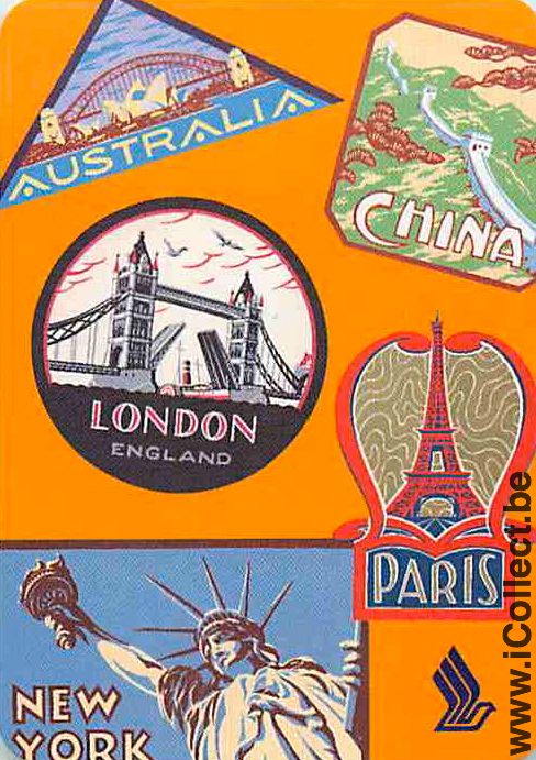 Single Swap Playing Cards Singapore Airlines (PS13-51E)