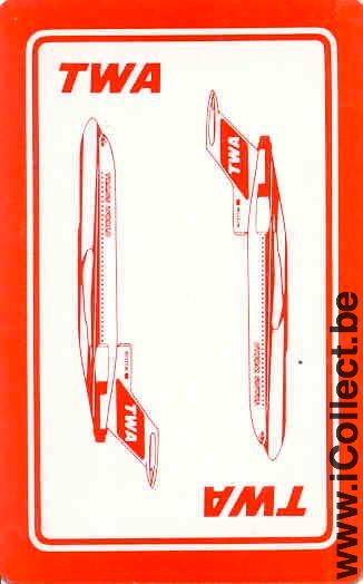 Single Swap Playing Cards TWA Airlines (PS01-47E)