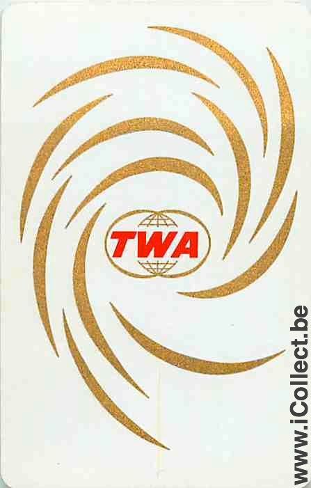 Single Swap Playing Cards TWA Airlines (PS08-05A)