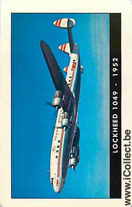 Single Playing Cards Aviation TWA Airlines (PS05-30H)