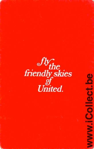 Single Swap Playing Cards United Airlines (PS01-42A)