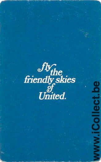 Single Swap Playing Cards United Airlines (PS01-42B)