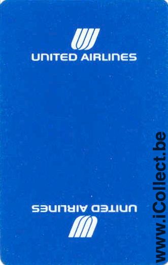 Single Swap Playing Cards United Airlines (PS01-42C)