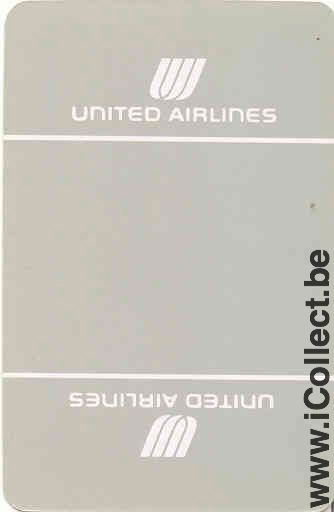 Single Swap Playing Cards United Airlines (PS01-42D)
