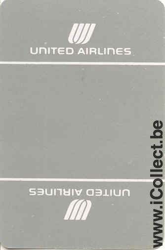 Single Swap Playing Cards United Airlines (PS01-42E)